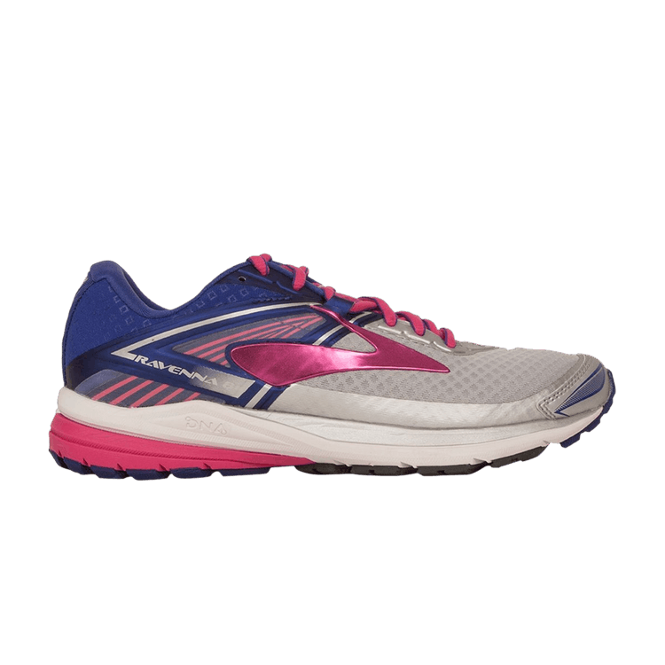 Brooks Wmns Ravenna 8 'Silver Clematis Blue Very Berry'