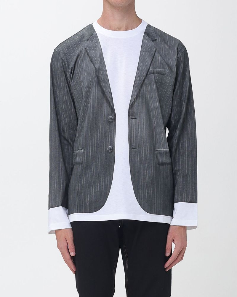 Moschino Trompe-l’Oeil Blazer-Print T-Shirt
