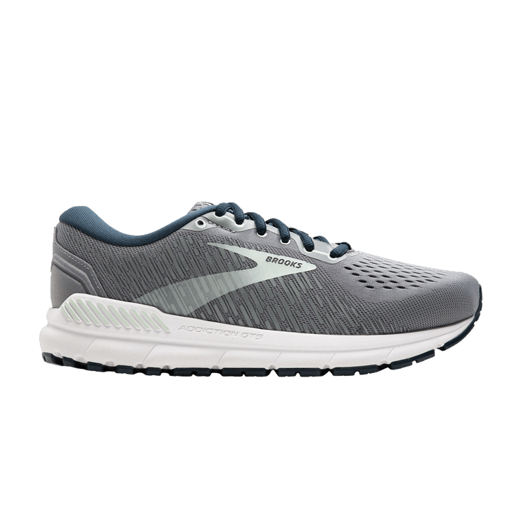 Brooks Wmns Addiction GTS 15 'Grey Navy Aqua'