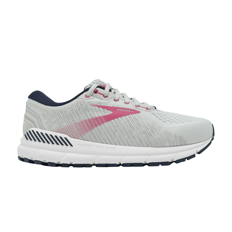 Brooks Wmns Addiction GTS 15 2E Wide 'Oyster Peacoat Lilac Rose'