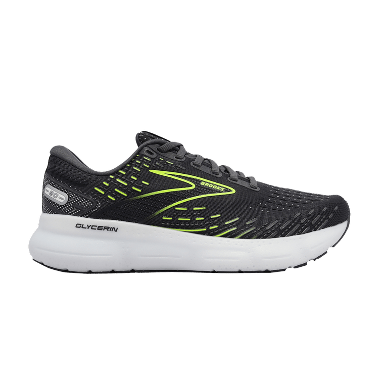 Brooks Wmns Glycerin 20 'Ebony Nightlife'