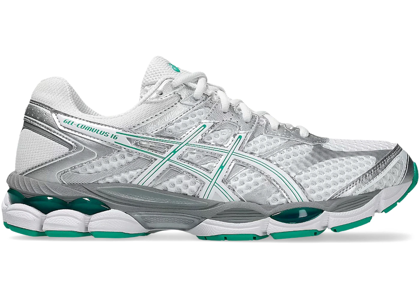 ASICS Gel-Cumulus 16 White Edamame Green