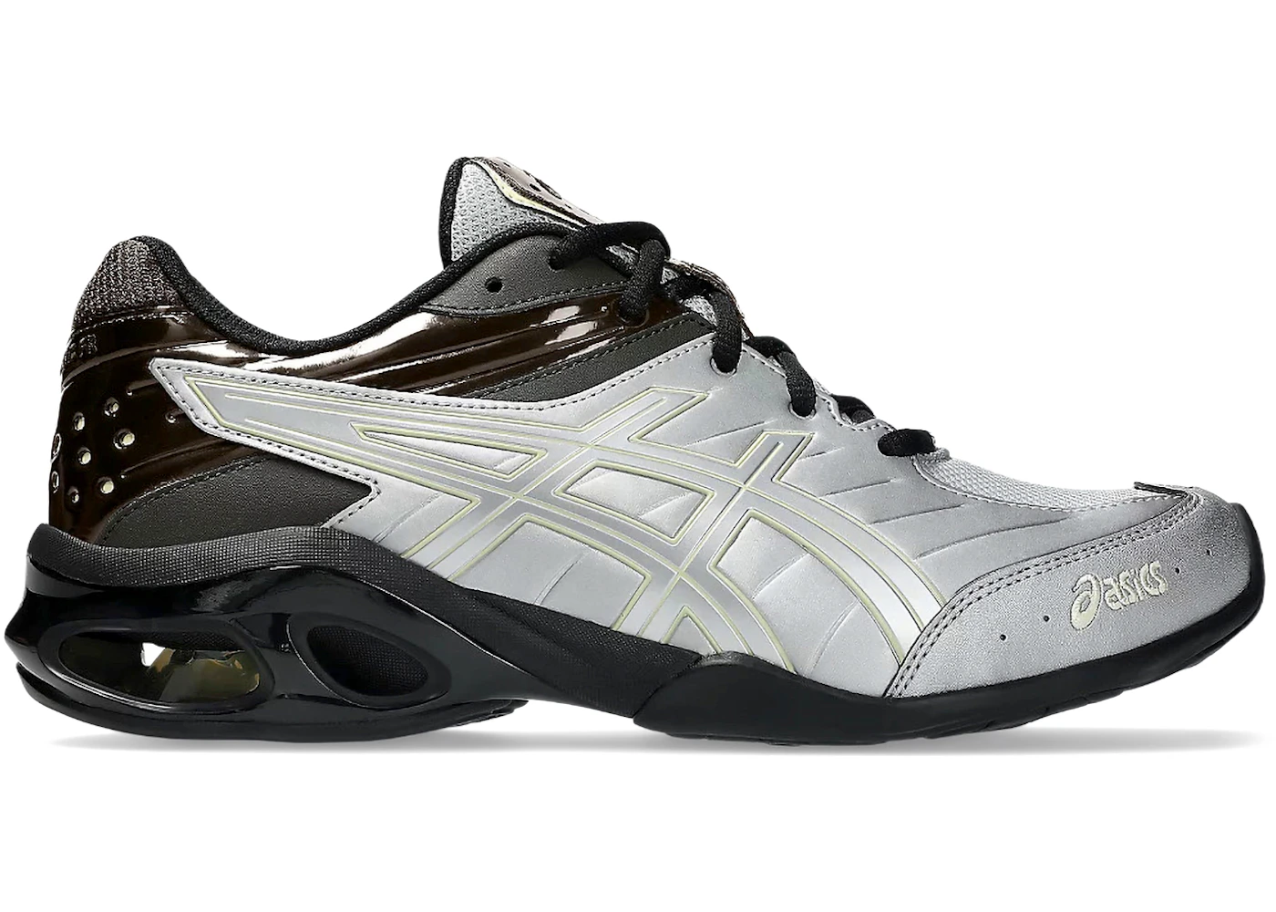 ASICS Gel-Kinetic FR Pure Silver Black Coffee