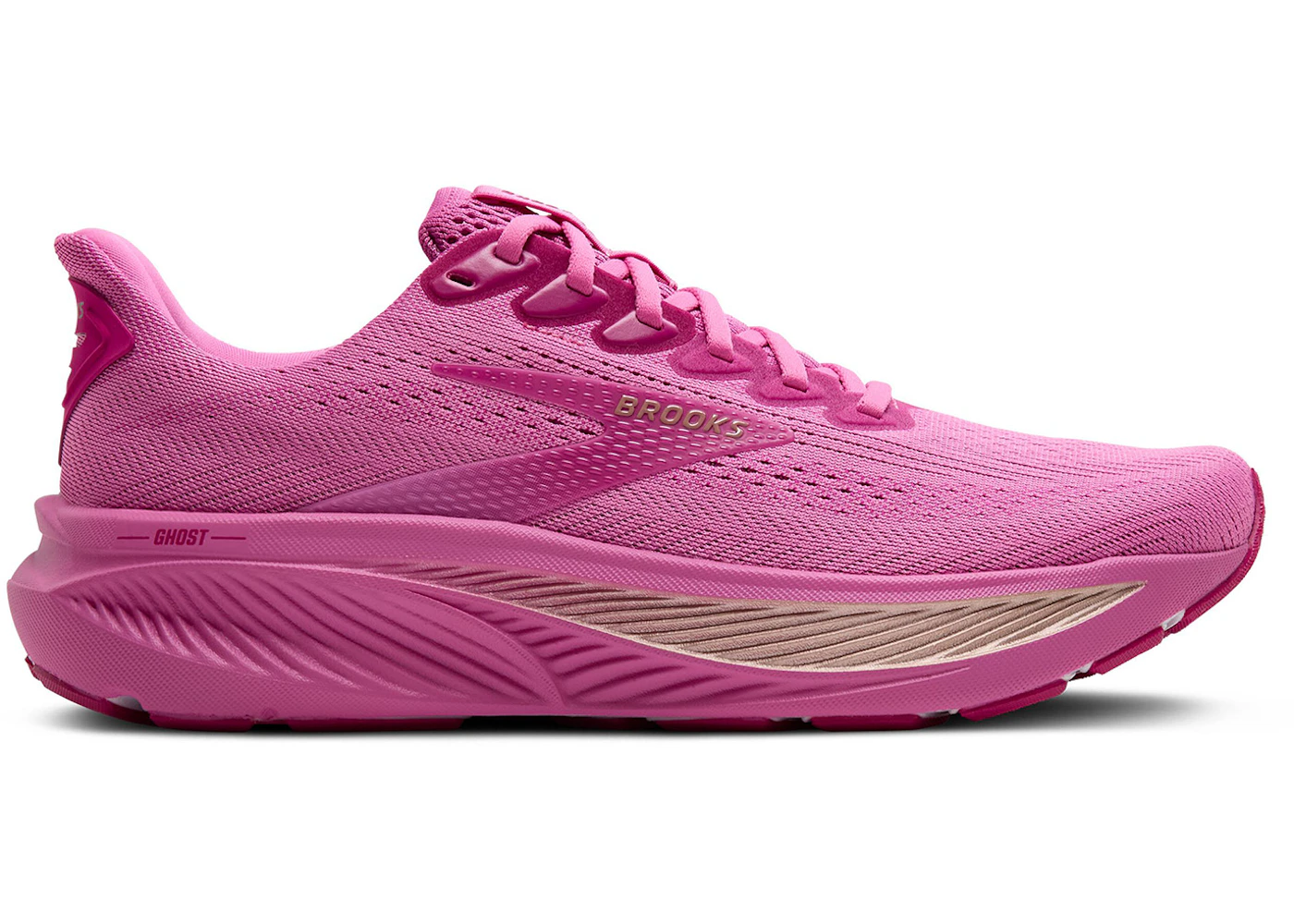 Brooks Ghost 17 Pink Fuchsia Gold (Women's)