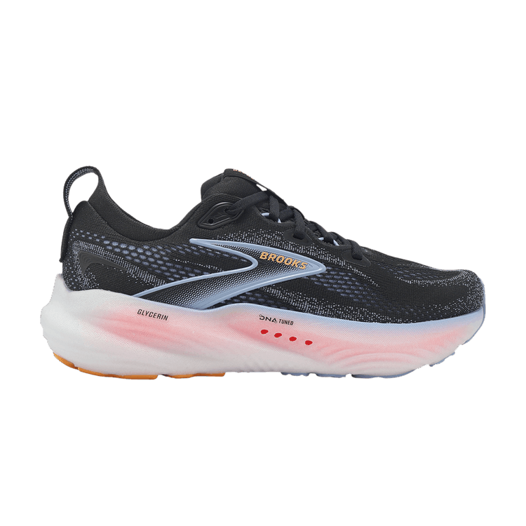 Brooks Wmns Glycerin 22 'Black Blue Heron Orange'