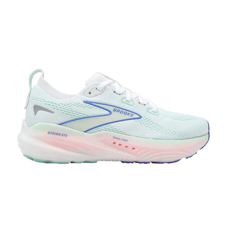 Brooks Wmns Glycerin GTS 22 D Wide 'Limpet Shell Amparo Blue'