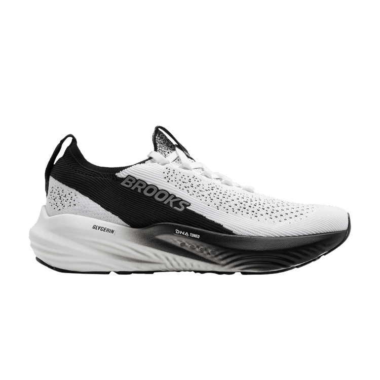 Brooks Wmns Glycerin StealthFit 22 'White Grey Black'