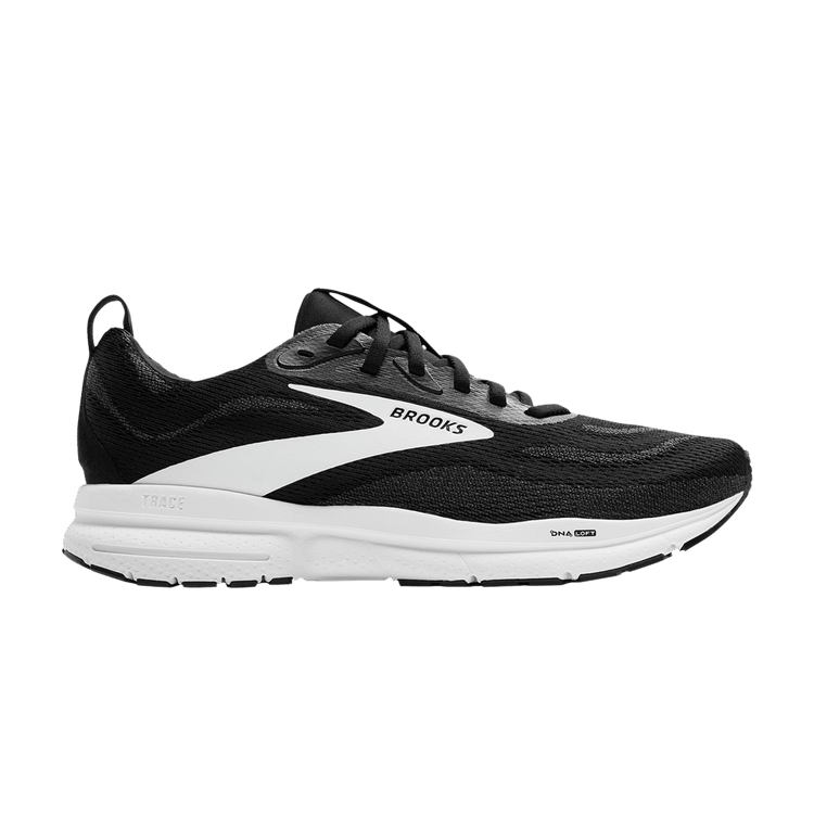 Brooks Wmns Trace 4 'Black Grey White'