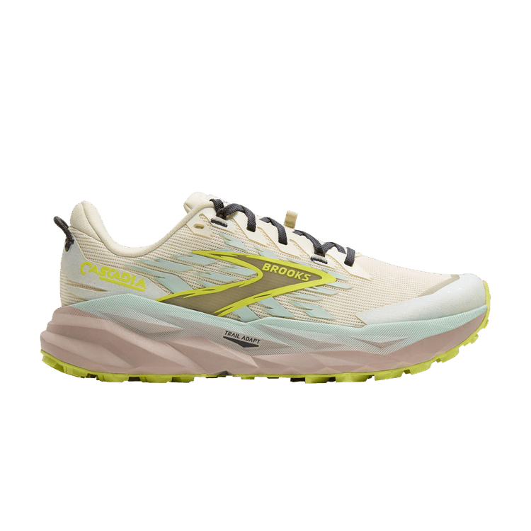Brooks Wmns Cascadia 19 'Coconut Misty Blue'