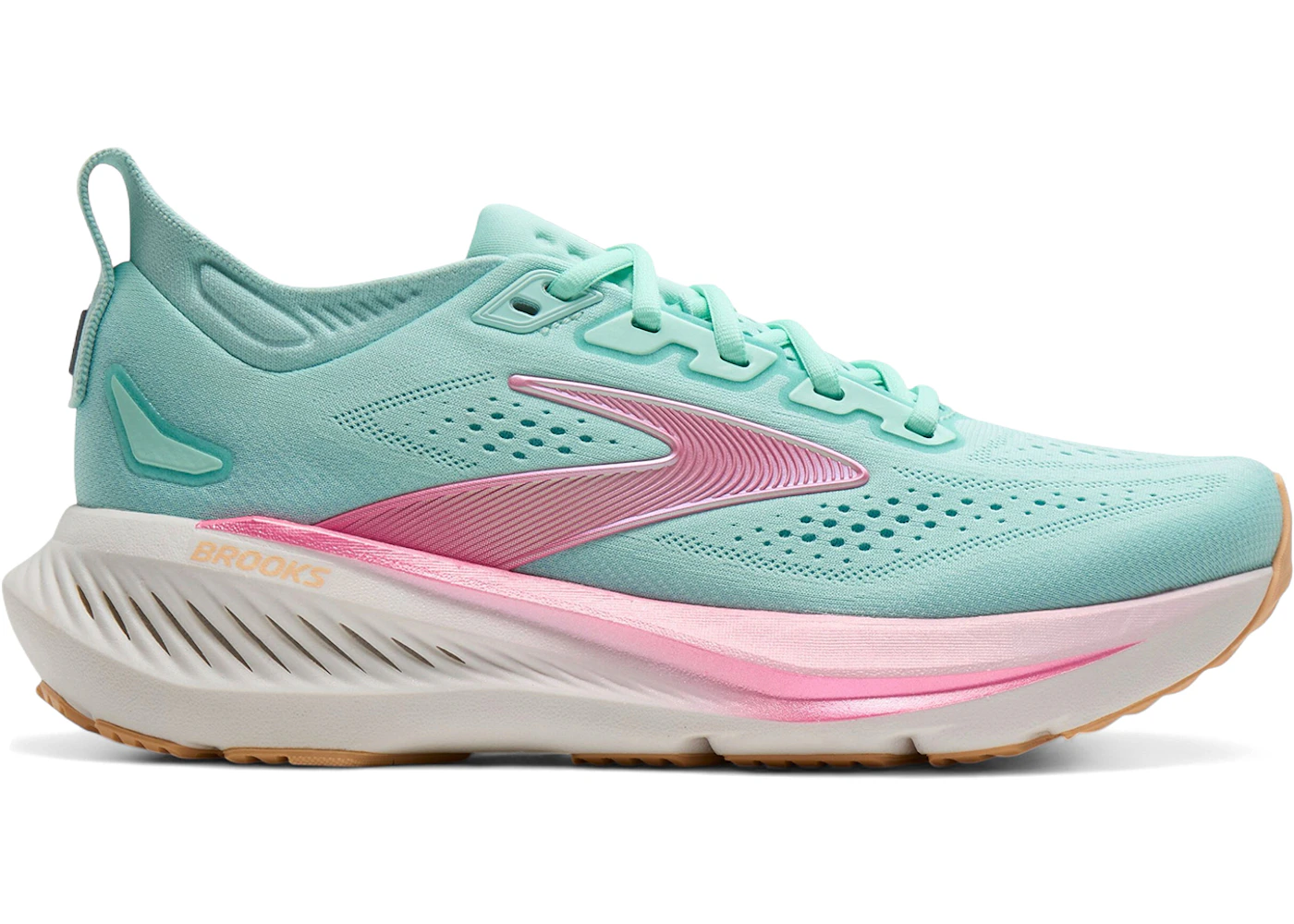 Brooks Glycerin 23 Aqua Pink Peach (Women's)