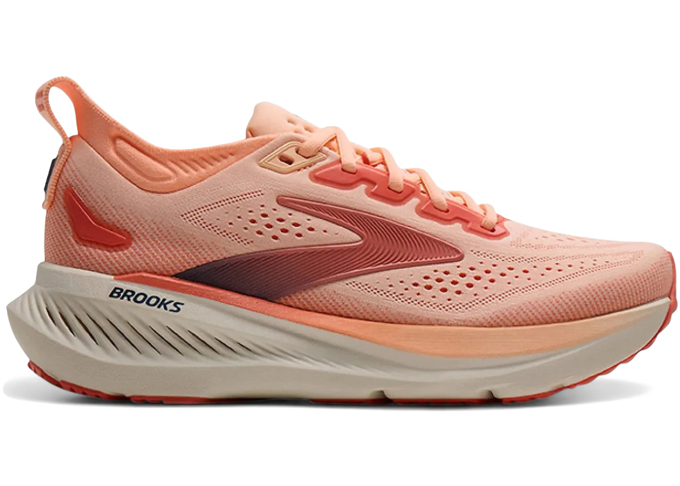 Brooks Glycerin 23 Coral Peach Spellbound (Women's)