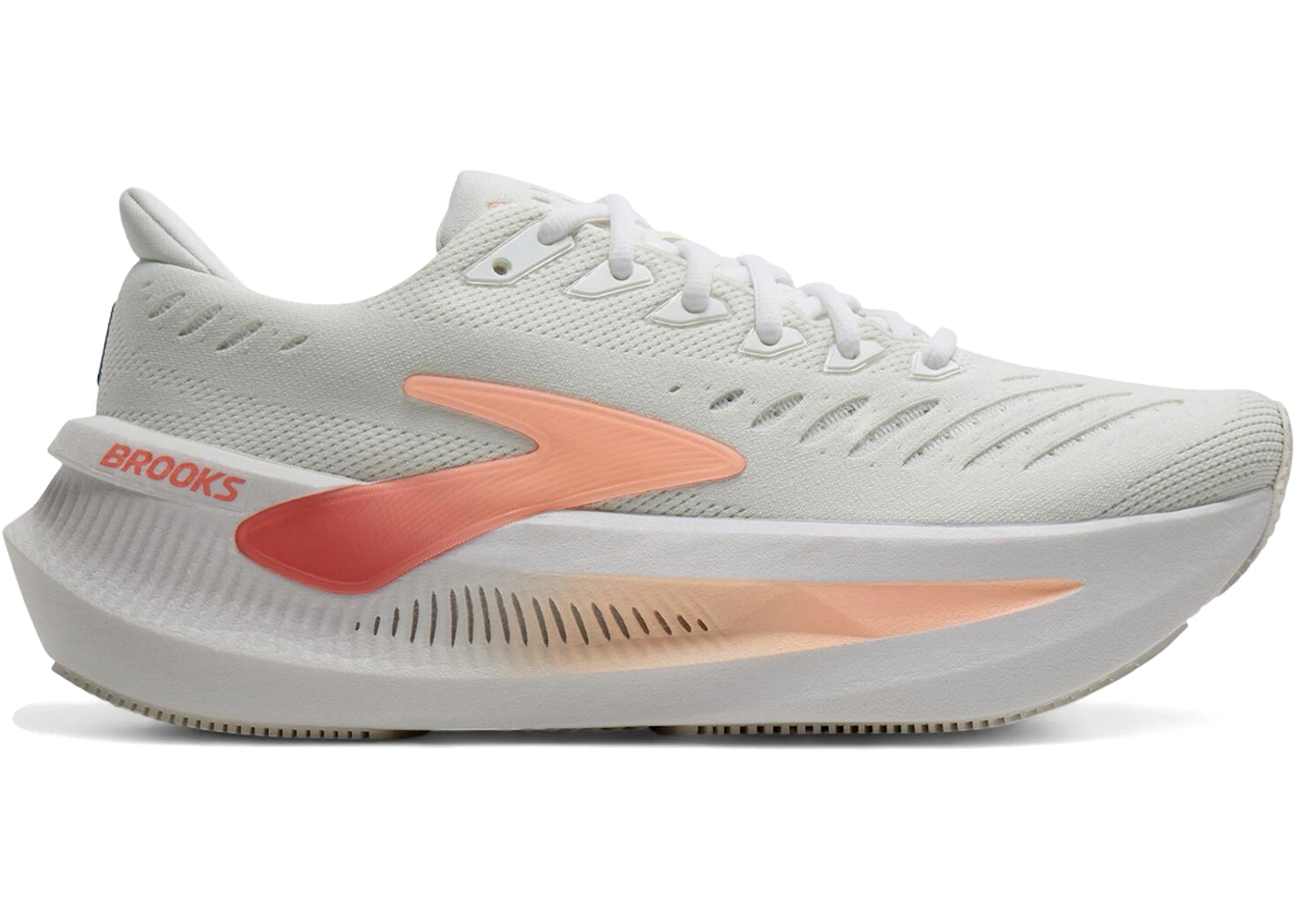 Brooks Glycerin Max 2 White Coral Peach (Women's)