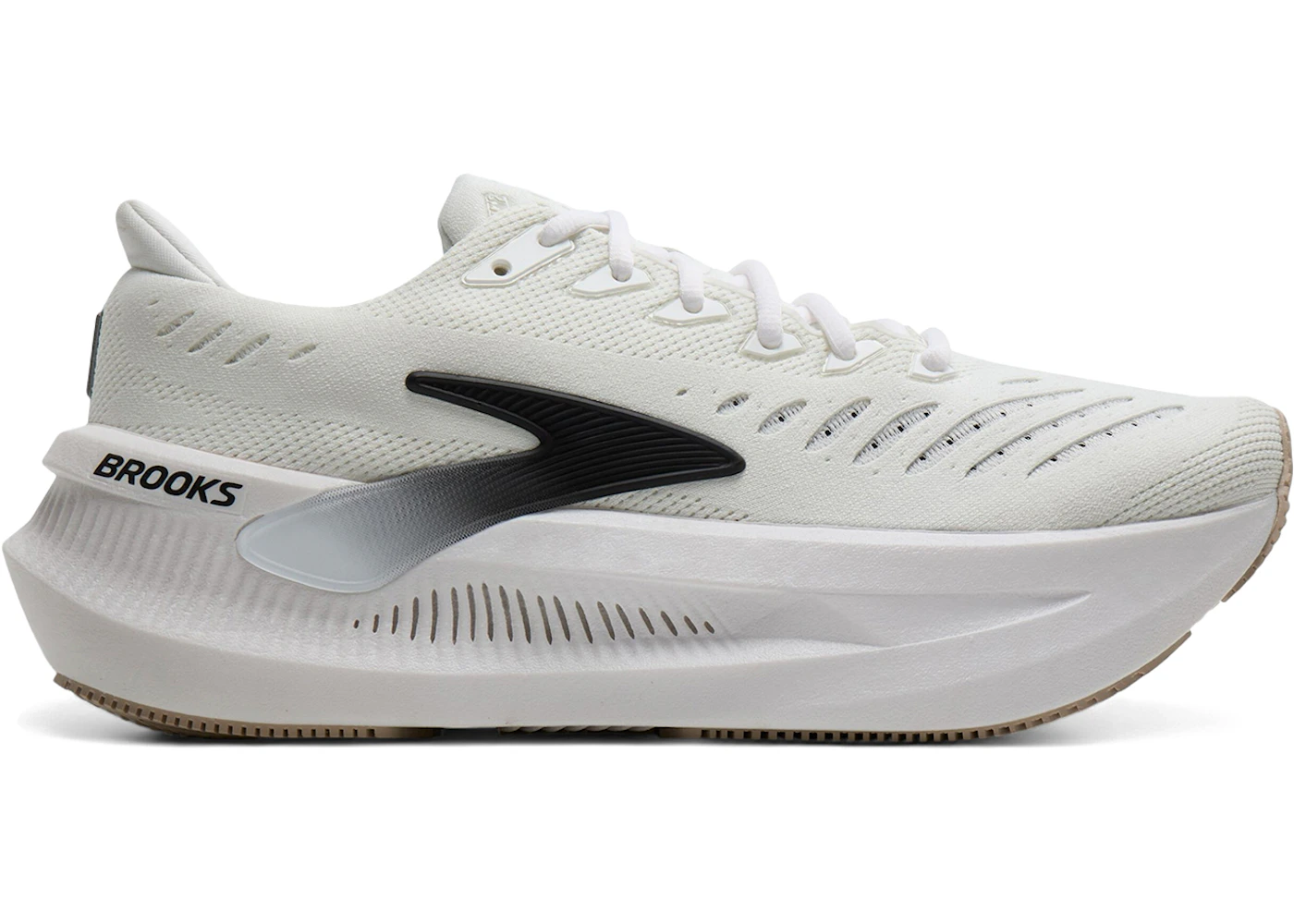 Brooks Glycerin Max 2 White Black Chateau Gray (Women's)