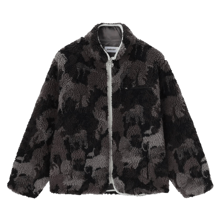 Ambush Camoflage Boa Jacket 'Grey'