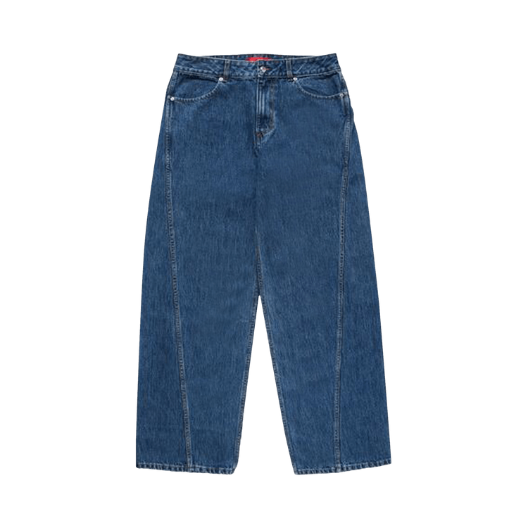 Eckhaus Latta Bend Jeans 'Vintage Indigo'