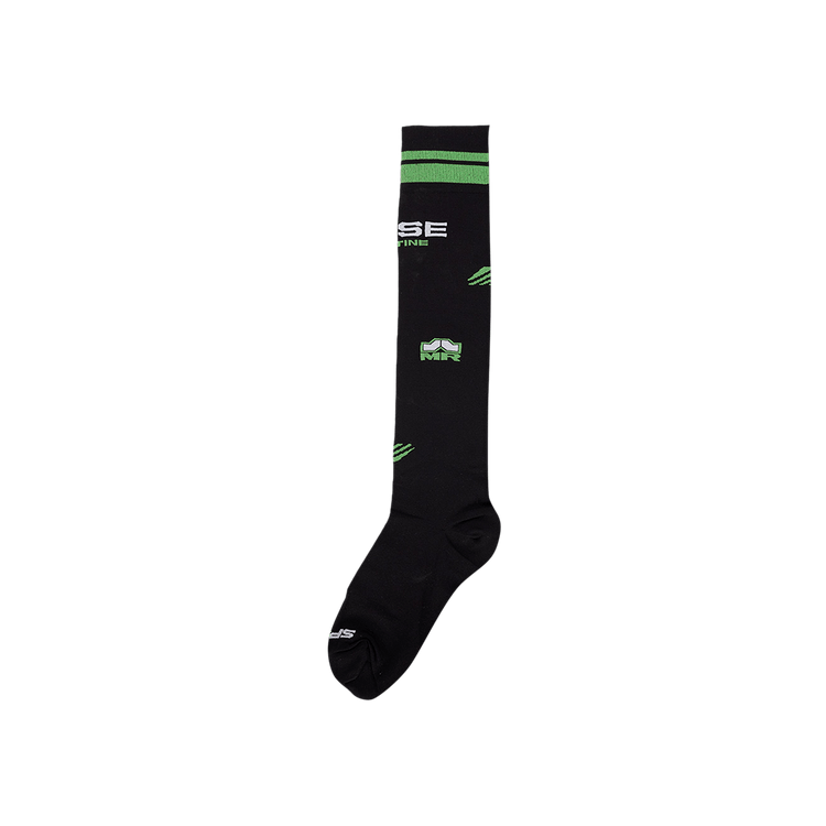 Martine Rose Sheer Football Sock 'Black'