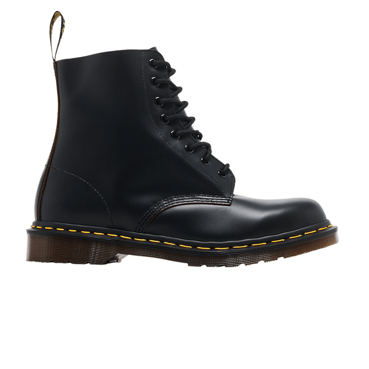 Dr. Martens 1460 Vintage Made In England Lace Up Boot 'Black Quilon'
