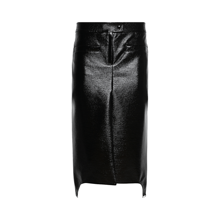 Courrèges Suspenders Long Skirt 'Black'