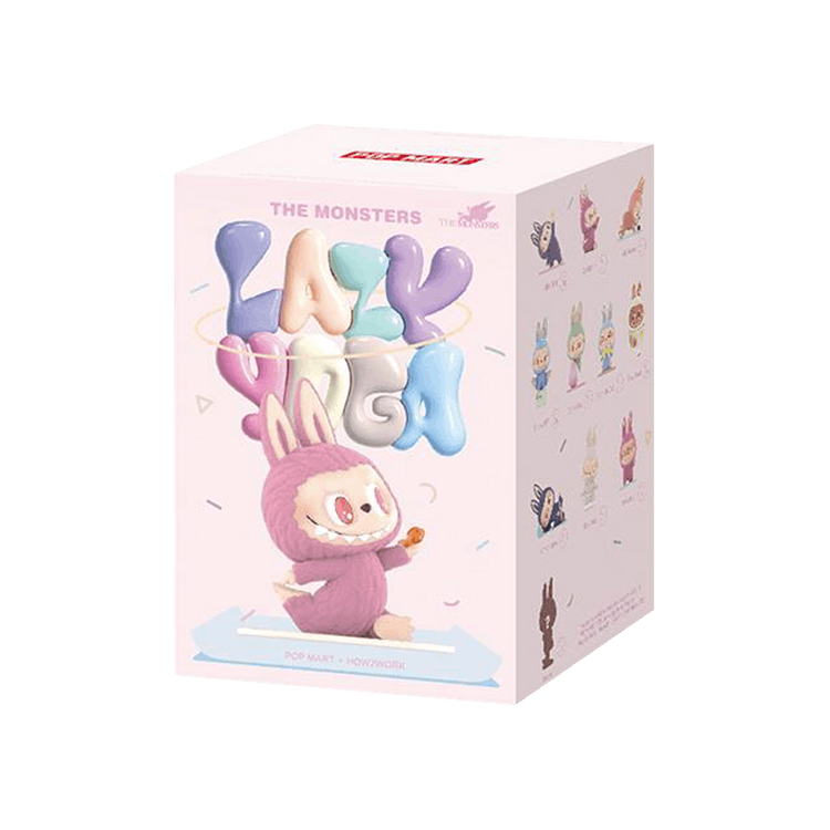 Pop Mart Labubu THE MONSTERS Lazy Yoga Series Figures Sealed Single Blind Box 'Mystery'