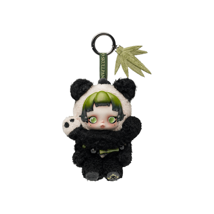 Pop Mart SKULLPANDA Lazy Panda Plush Doll Pendant 'Black'