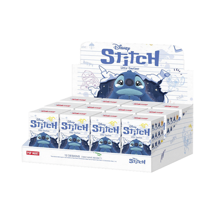 Pop Mart Disney Stitch Little Emotions Series Figure Sealed Whole Set 'Mystery' (12 Blind Boxes)