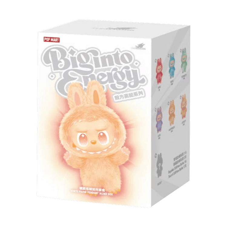 Pop Mart Labubu THE MONSTERS Big into Energy Series Vinyl Plush Sealed Single Blind Box 'Mystery'