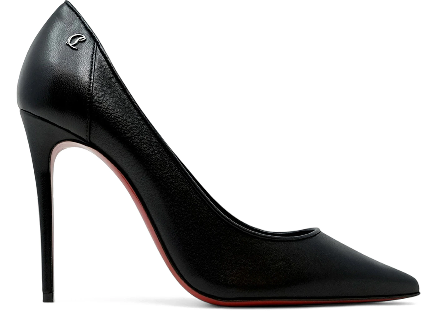 Christian Louboutin Sporty Kate Décolleté 100mm Black Nappa (Women's)