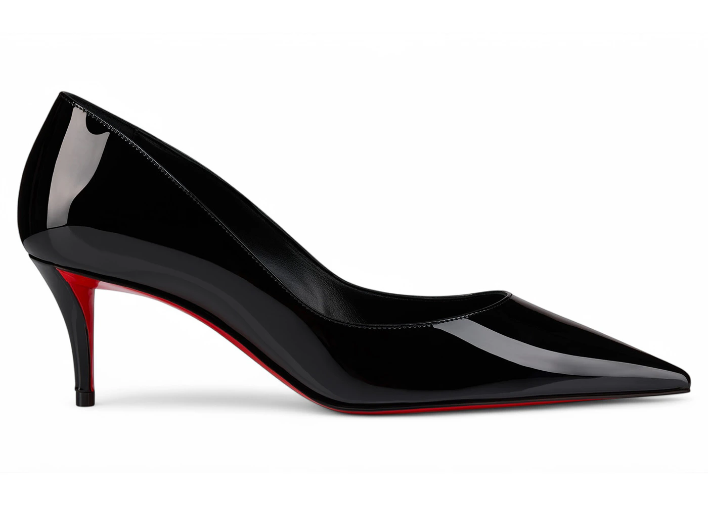 Christian Louboutin Miss Z 60mm Pump Black Patent Calf Leather