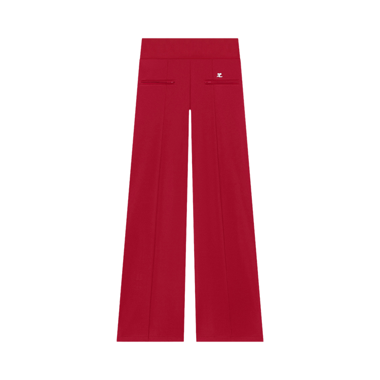 Courrèges Interlock Tracksuit Pants 'Ruby'