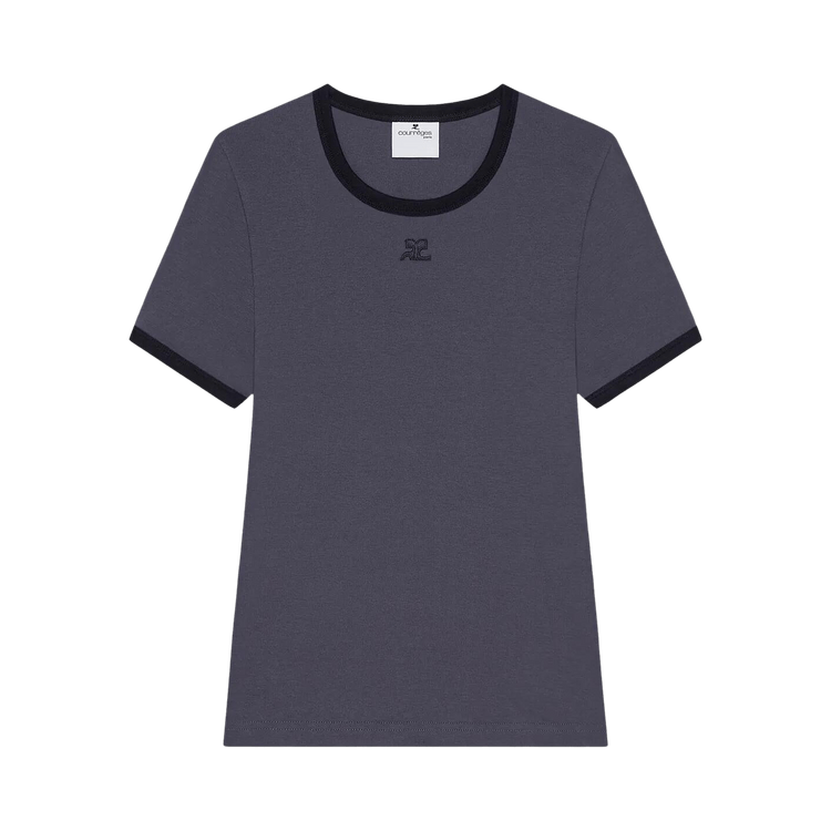 Courrèges Heritage T-Shirt 'Denim/Black'