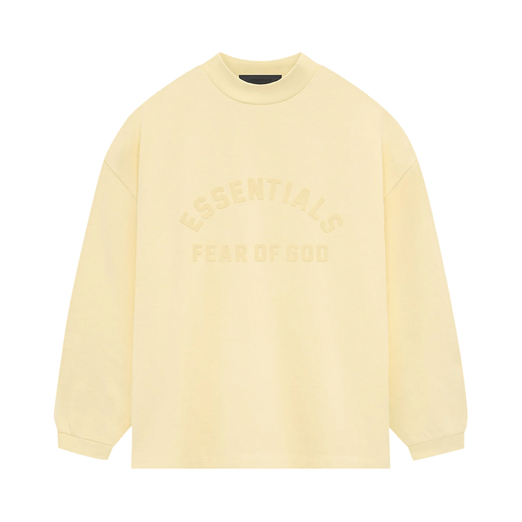 Fear of God Essentials Long-Sleeve T-Shirt 'Garden Yellow'