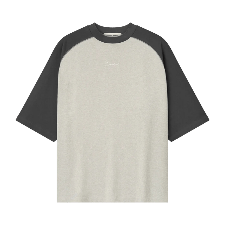 Fear of God Essentials Signature Tee 'Oatmeal/Concrete Heather'
