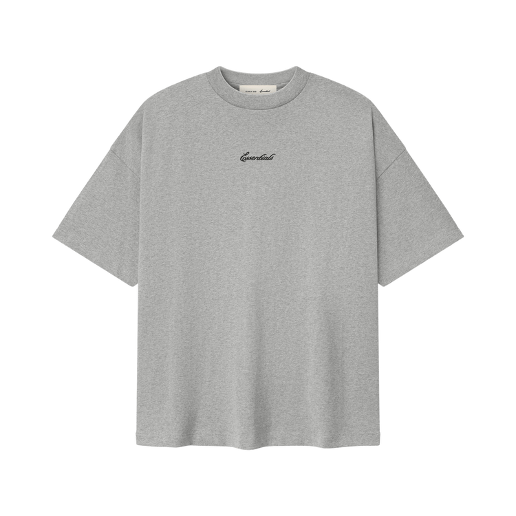 Fear of God Essentials Signature 90's Short-Sleeve Tee II 'Concrete Heather'
