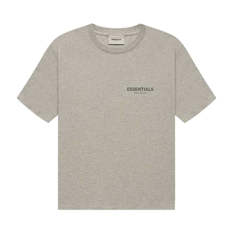 Fear of God Essentials Short-Sleeve Tee 'Dark Heather Oatmeal'