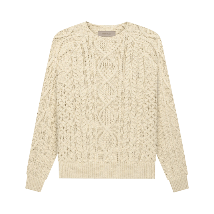 Fear of God Essentials Cable Knit 'Eggshell'