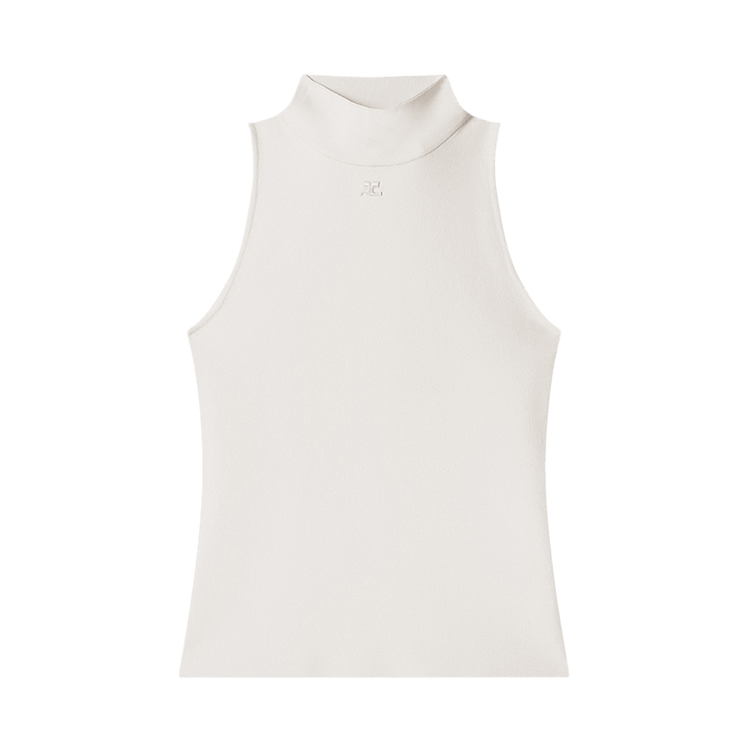 Courrèges Heritage Knit Top 'Natural'