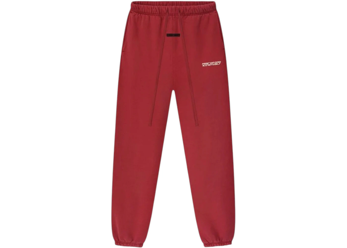 Fear of God Essentials Heavy Fleece Classic Sweatpant Crimson
