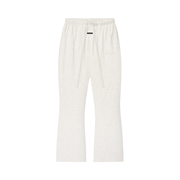 Fear of God Essentials Jersey Signature Classic Flare Sweatpant 'Oatmeal Heather'