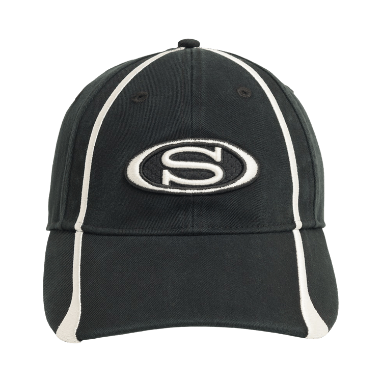 Stussy S Oval Cap 'Black'