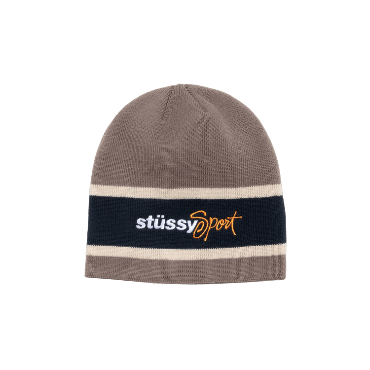 Stussy Sport Stripe Skullcap 'Sand'