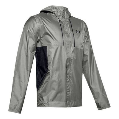 Men's Under Armour Cloudburst Shell Training Sports Jacket Green