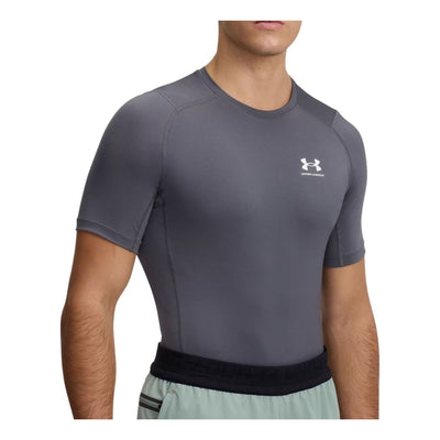 Under Armour HeatGear T-Shirt Asia Sizing 'Castlerock White'