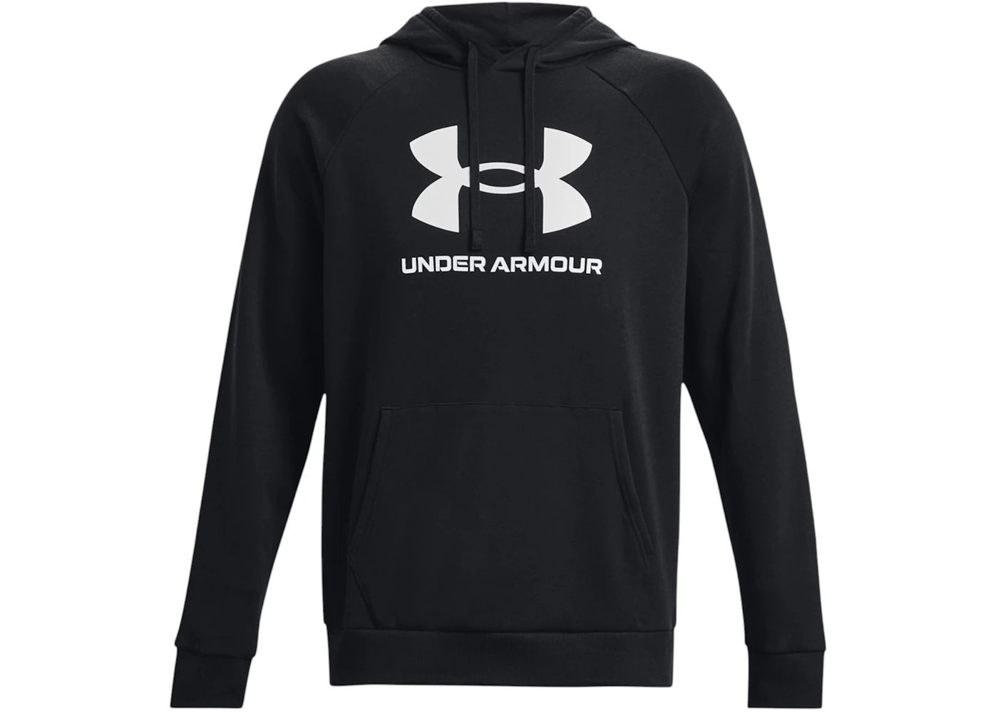Under Armour UA Rival Fleece Logo Hoodie Black/White