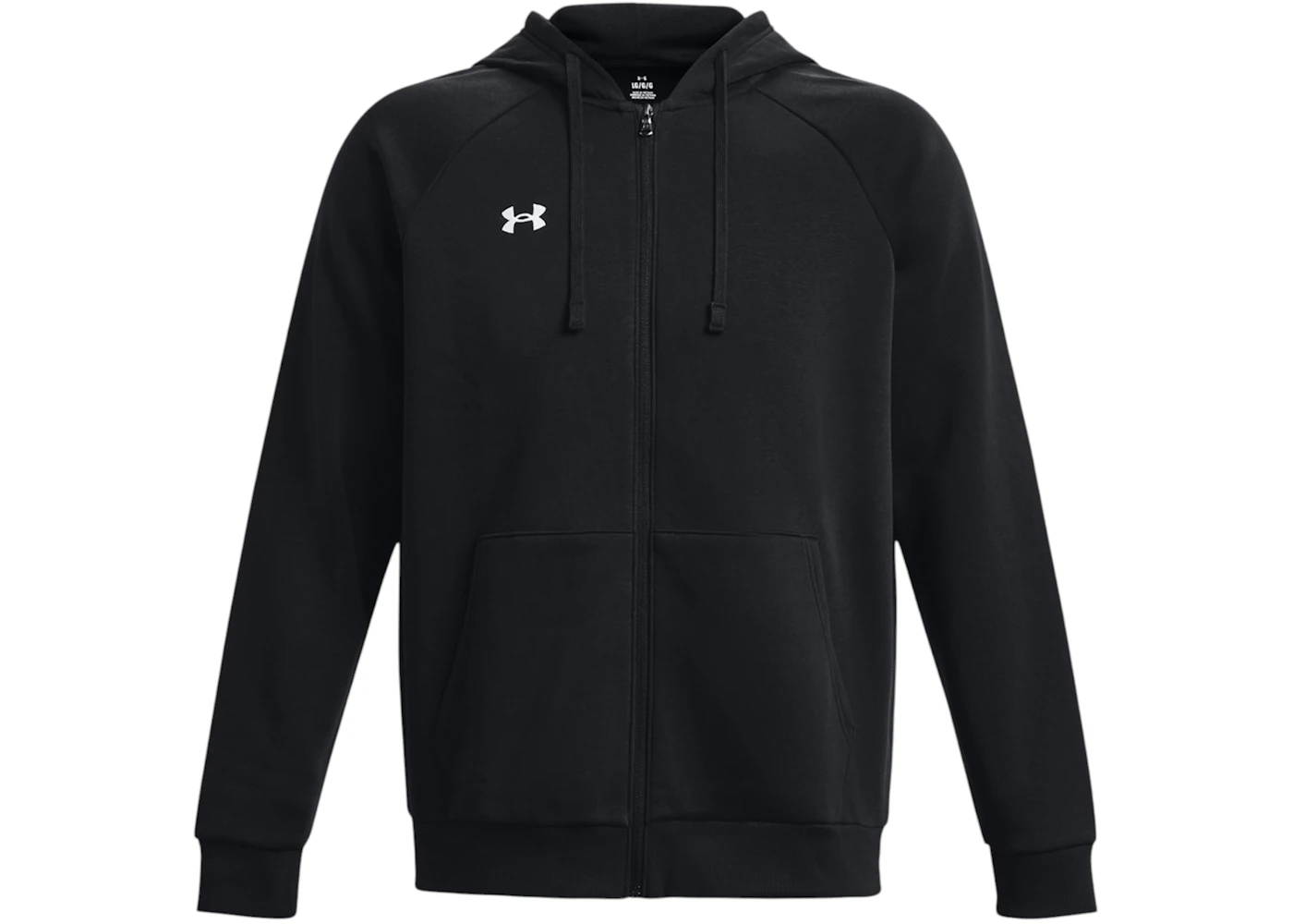 Under Armour UA Rival Fleece Full-Zip Hoodie Black/White