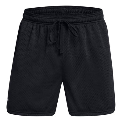 Under Armour Icon Mesh 5" Shorts 'Black White'