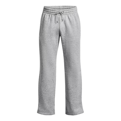 Under Armour UA Icon Fleece Pants Asia Sizing 'Mod Gray Full Heather White'