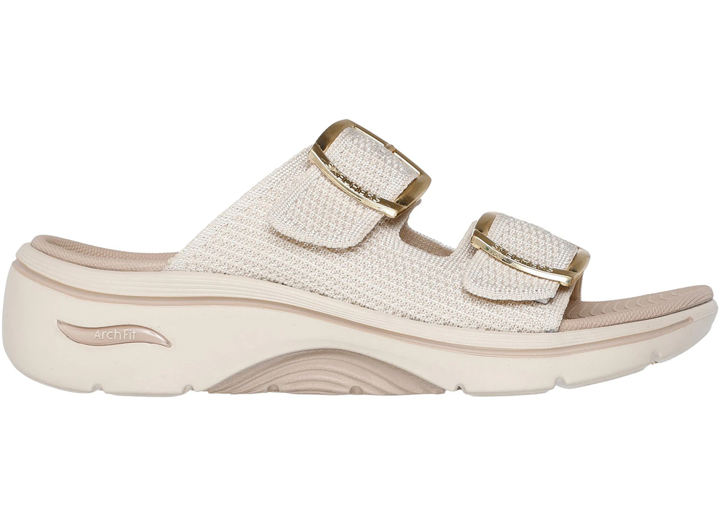 Skechers Go Walk Arch Fit 2.0 Sandal Chloe Natural (Women's)