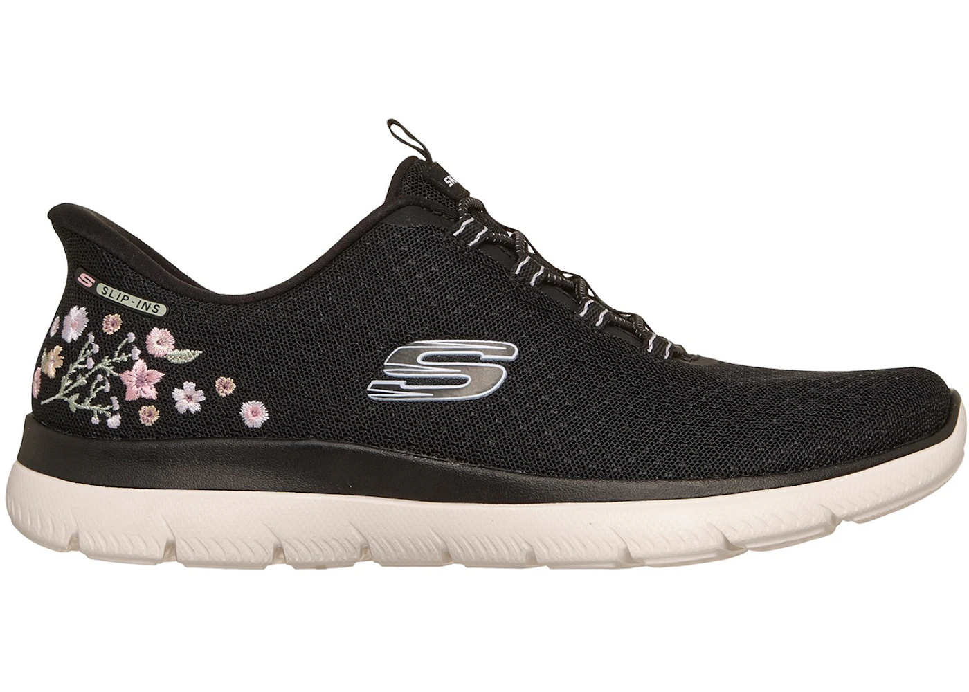 Skechers Slip-ins Summits Spring Blossom Black (Women's)