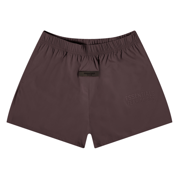 Fear of God Essentials Running Nylon Short 'Plum'