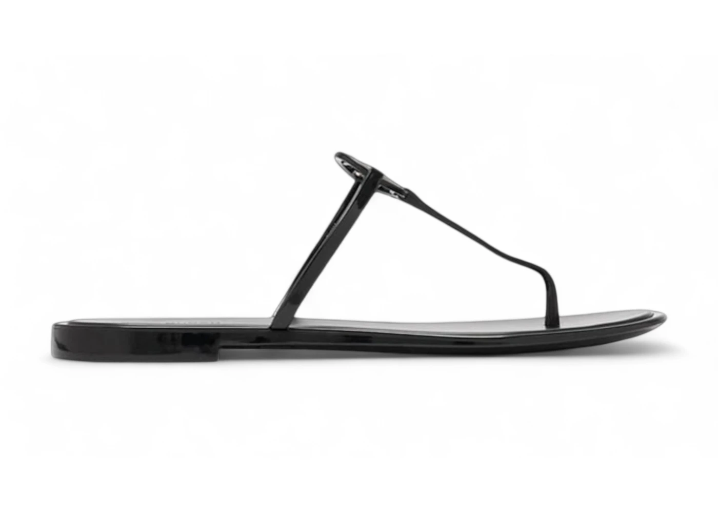 Tory Burch Mini Miller Flip Flop Black (Women's)